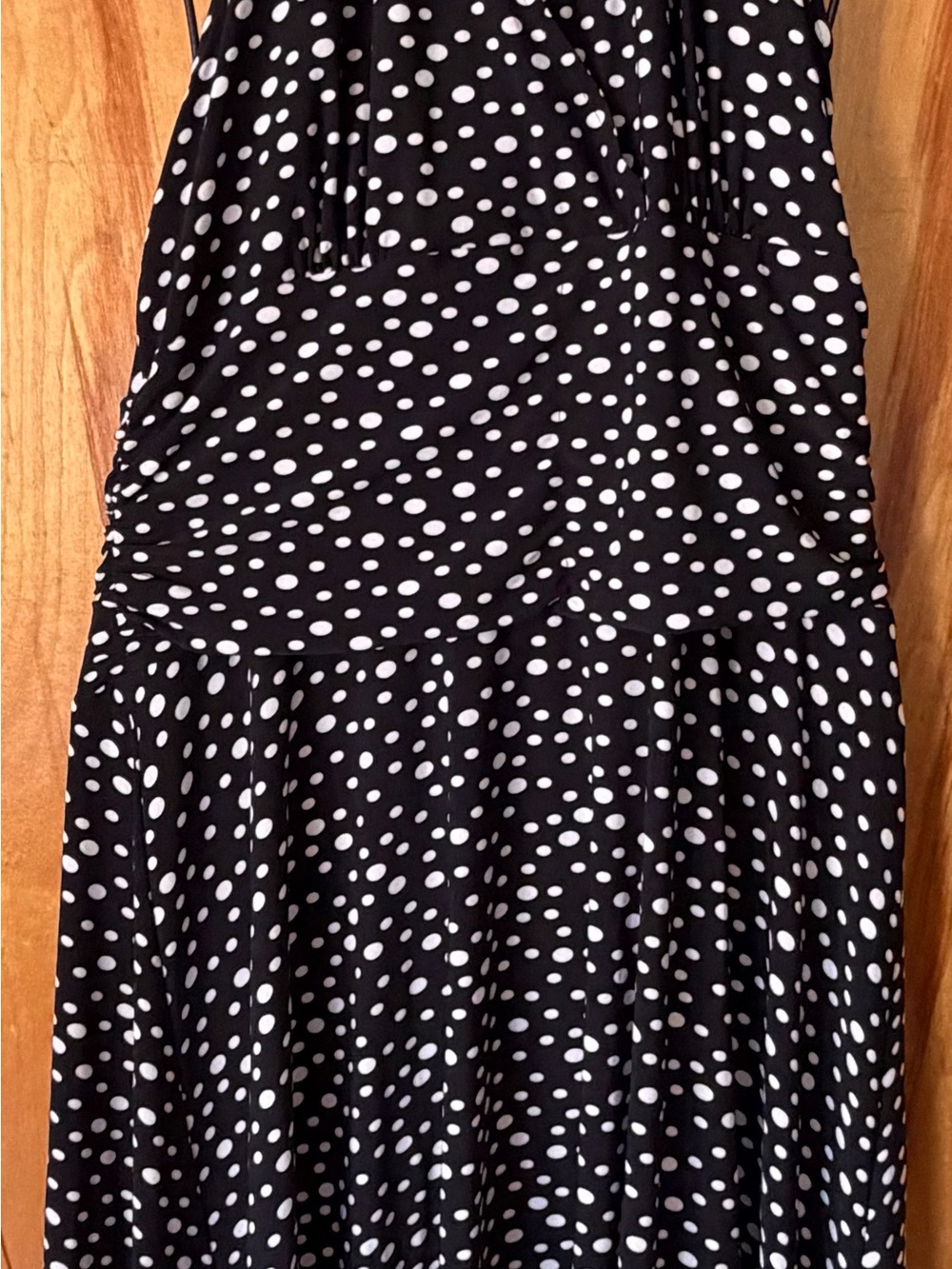 Black and White Polka Dot Dress